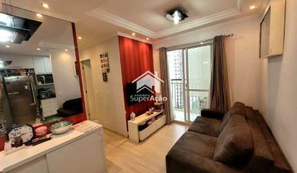 Apartamento para venda em Cocaia de 56.00m² com 3 Quartos, 1 Suite e 1 Garagem