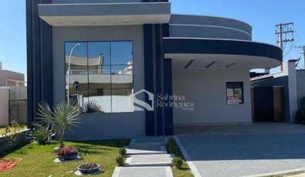 Casa de Condomínio para venda em Jardim Residencial Maria Dulce de 235.00m² com 3 Quartos, 3 Suites e 4 Garagens