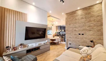 Casa para venda em Jardim Terramérica I de 124.00m² com 3 Quartos, 1 Suite e 2 Garagens