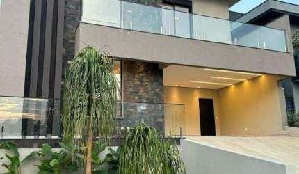 Casa de Condomínio para venda em Jardim Reserva Bom Viver de Indaiatuba de 226.00m² com 4 Quartos, 4 Suites e 4 Garagens