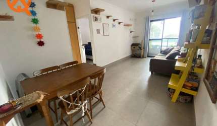 Apartamento para venda em Centro de 52.00m² com 1 Quarto, 1 Suite e 1 Garagem