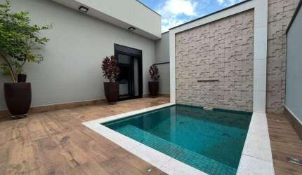 Casa de Condomínio para venda em Jardim Residencial Dona Lucilla de 192.00m² com 3 Quartos, 3 Suites e 4 Garagens