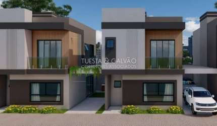 Casa de Condomínio para venda em Boqueirão de 105.00m² com 3 Quartos, 1 Suite e 2 Garagens