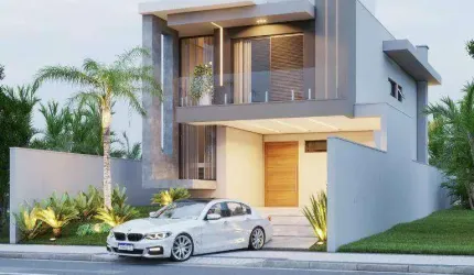Casa de Condomínio para venda em Mosaico Essence de 208.00m² com 3 Quartos, 3 Suites e 3 Garagens