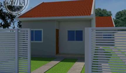 Casa para venda em Matinhos de 56.00m² com 2 Quartos e 3 Garagens