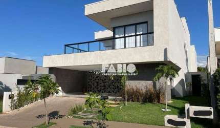 Casa de Condomínio para venda em Condomínio Residencial Recanto Do Lago de 400.00m² com 4 Quartos, 4 Suites e 4 Garagens