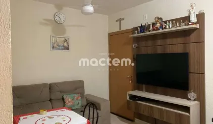 Apartamento para venda em Residencial Jequitibá de 47.00m² com 2 Quartos e 1 Garagem