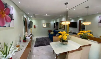 Apartamento para venda em Vila Barros de 73.00m² com 3 Quartos, 1 Suite e 2 Garagens