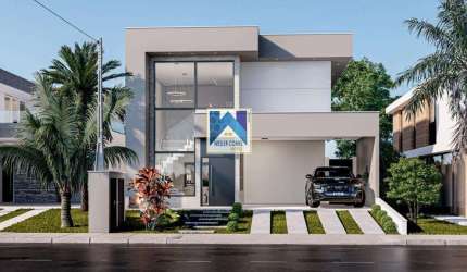 Sobrado para venda em Cézar De Souza de 203.00m² com 3 Quartos, 3 Suites e 4 Garagens