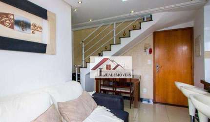 Cobertura para venda em Vila Camilópolis de 112.00m² com 2 Quartos, 1 Suite e 2 Garagens