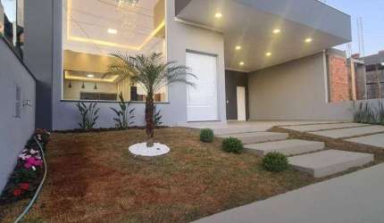 Casa de Condomínio para venda em Reserva Central Parque de 170.00m² com 3 Quartos, 3 Suites e 4 Garagens