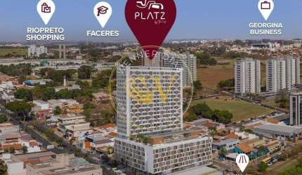 Apartamento para venda em Jardim Tarraf Ii de 27.00m² com 1 Quarto e 1 Garagem