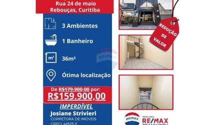 Imóvel Comercial para venda em Rebouças de 36.00m²