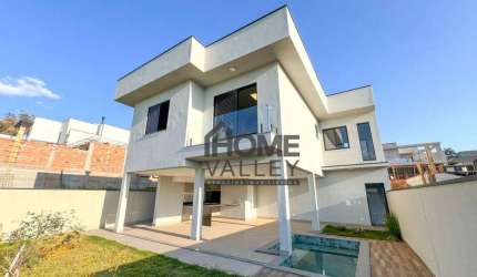 Casa de Condomínio para venda em Residencial Mont' Alcino de 222.00m² com 3 Quartos, 3 Suites e 4 Garagens
