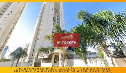 Apartamento para alugar em Vila Paulista de 55.00m² com 2 Quartos e 1 Garagem
