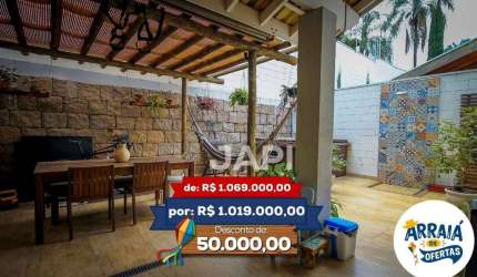 Casa de Condomínio para venda em Medeiros de 207.00m² com 3 Quartos, 1 Suite e 2 Garagens