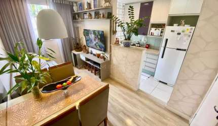 Apartamento para venda em Recanto Quarto Centenário de 52.00m² com 2 Quartos e 1 Garagem
