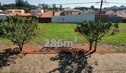 Terreno para venda em Água Branca de 286.00m²