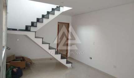 Sobrado para venda em Campestre de 172.00m² com 3 Quartos, 2 Suites e 1 Garagem