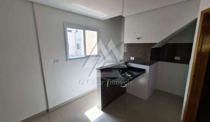 Cobertura para venda em Vila Tibiriçá de 88.00m² com 2 Quartos e 1 Garagem