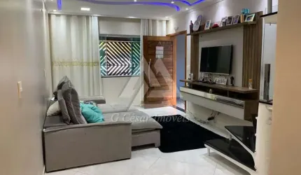 Sobrado para venda em Jardim Primavera de 125.00m² com 3 Quartos, 1 Suite e 2 Garagens