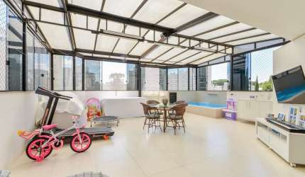 Cobertura para venda em Bigorrilho de 171.00m² com 3 Quartos, 1 Suite e 2 Garagens