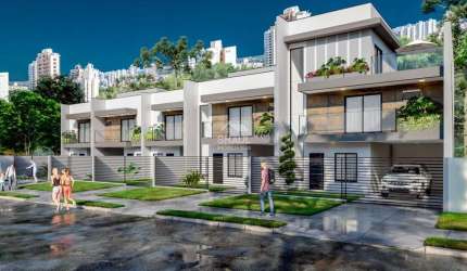 Sobrado para venda em Alto Tarumã de 130.00m² com 3 Quartos, 1 Suite e 2 Garagens