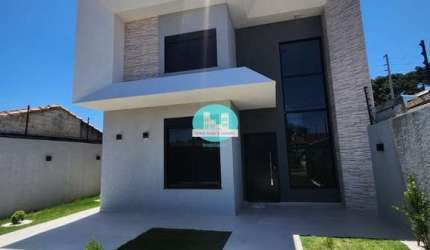 Sobrado para venda em Eucaliptos de 170.00m² com 3 Quartos e 3 Suites