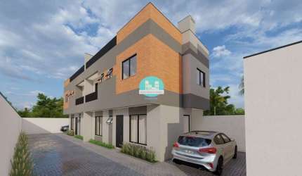 Sobrado para venda em Cajuru de 103.00m² com 3 Quartos, 1 Suite e 1 Garagem