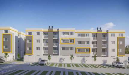 Apartamento para venda em Jardim Amélia de 45.00m² com 2 Quartos e 1 Garagem