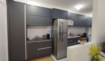 Apartamento para venda em Jardim Mollon de 54.00m² com 2 Quartos e 1 Garagem