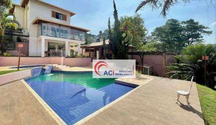 Casa de Condomínio para venda em Chácara Das Paineiras de 357.00m² com 3 Quartos, 3 Suites e 6 Garagens