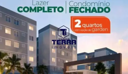 Apartamento para venda em Tribobó de 42.00m² com 2 Quartos e 1 Garagem