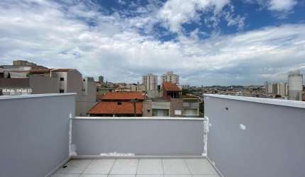 Cobertura para venda em Vila Humaitá de 124.00m² com 2 Quartos, 1 Suite e 2 Garagens