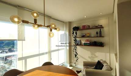 Apartamento para venda em Cambuí de 57.00m² com 1 Quarto, 1 Suite e 1 Garagem