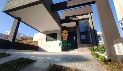 Casa de Condomínio para venda em Condomínio Horto Villagio de 122.00m² com 3 Quartos, 1 Suite e 2 Garagens