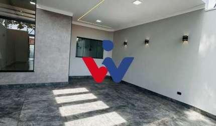 Casa para venda em Loteamento Madrid de 105.00m² com 3 Quartos, 1 Suite e 2 Garagens