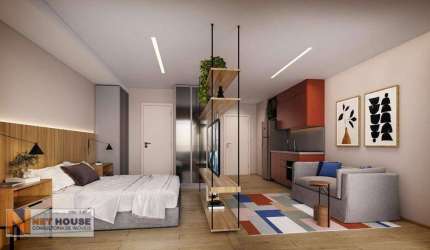 Apartamento para alugar em Vila Clementino de 41.00m² com 1 Quarto e 1 Suite