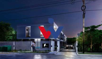 Sobrado para venda em Matinhos de 62.00m² com 1 Quarto e 1 Suite