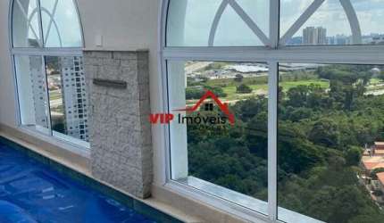 Apartamento para alugar em Jardim Ana Maria de 320.00m² com 3 Quartos, 3 Suites e 4 Garagens