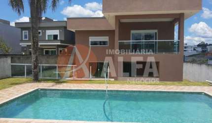 Casa para venda em Vargem Grande Paulista de 480.00m² com 4 Quartos, 4 Suites e 4 Garagens