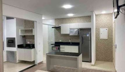 Flat para alugar em Vila Oliveira de 44.00m² com 1 Quarto e 1 Garagem