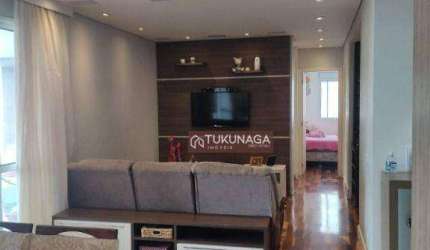 Apartamento para venda em Vila Galvão de 114.00m² com 3 Quartos, 1 Suite e 2 Garagens
