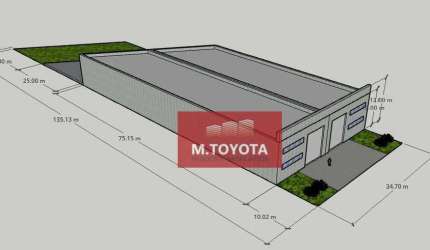 Terreno para venda em Distrito Industrial de 16090.00m²