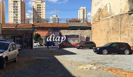 Ótimo terreno no bairro Brás com 600 metros quadrados, oportunidade para empreendimentos e estacionamento, excelente localização próximo a estação Bel