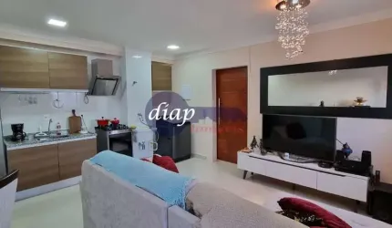 Ótimo apartamento no bairro Brás com 2 dormitórios, sendo 1 suíte, cozinha e copa integrada com a sala de estar, área de serviço, 2 banheiros e 1 vaga