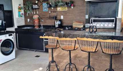 Vendo excelente Cobertura de 3 quartos, área Gourmet Completa, no bairro Água Branca - Contagem
