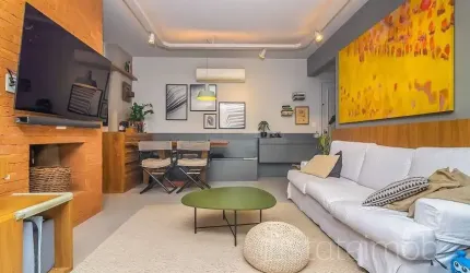 Apto 2 dorm 2 vagas no Petrópolis