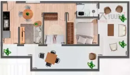 Apartamento para venda, 2 quarto(s),  Jardim Coimbra, São Paulo - AP589