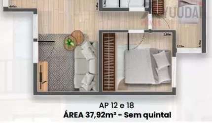 Apartamento para venda, 2 quarto(s),  Jardim Coimbra, São Paulo - AP588